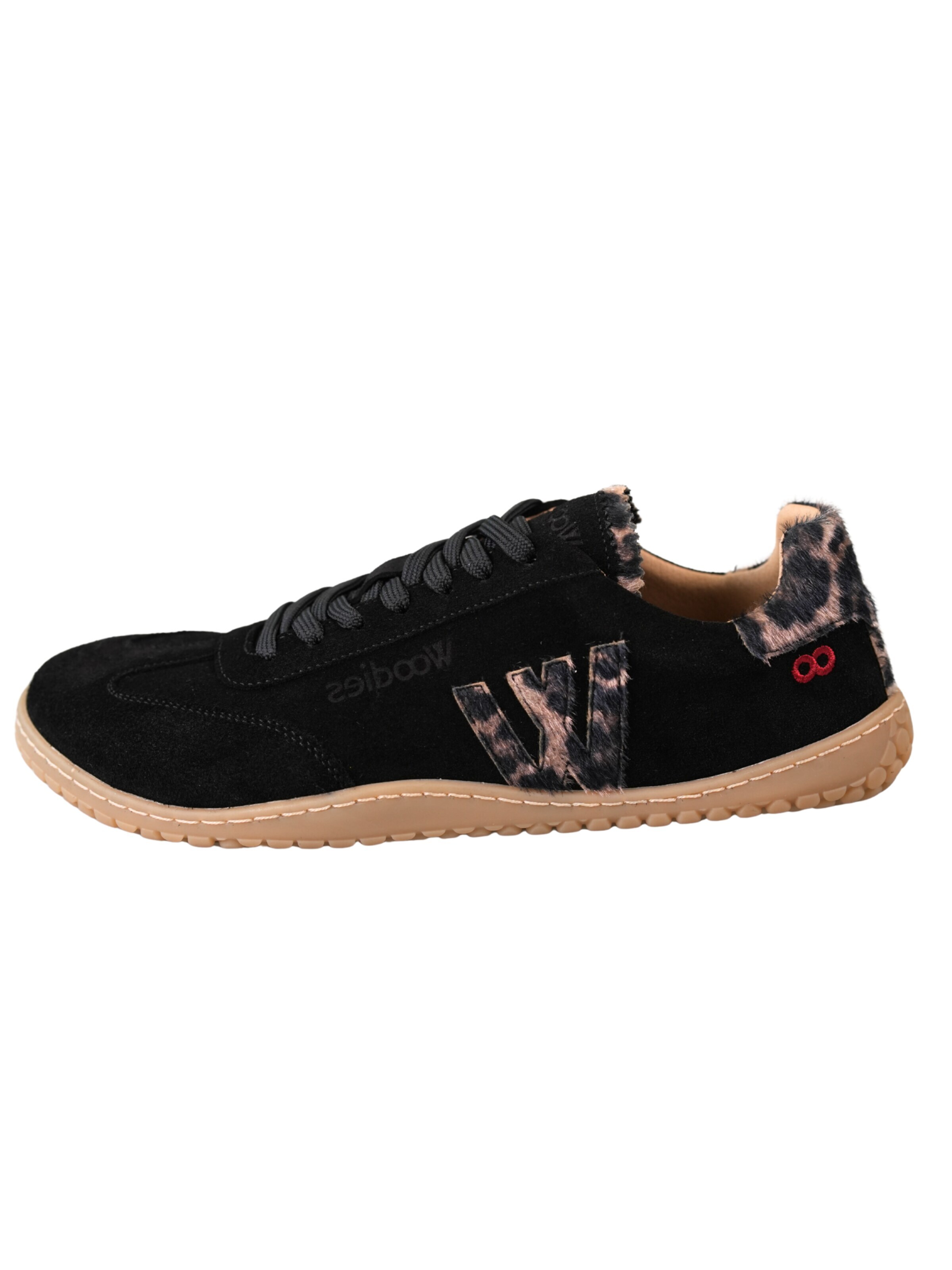 WOODIES THE OFFICIAL Lace-up shoe 'Woodies Origin' in Black: front