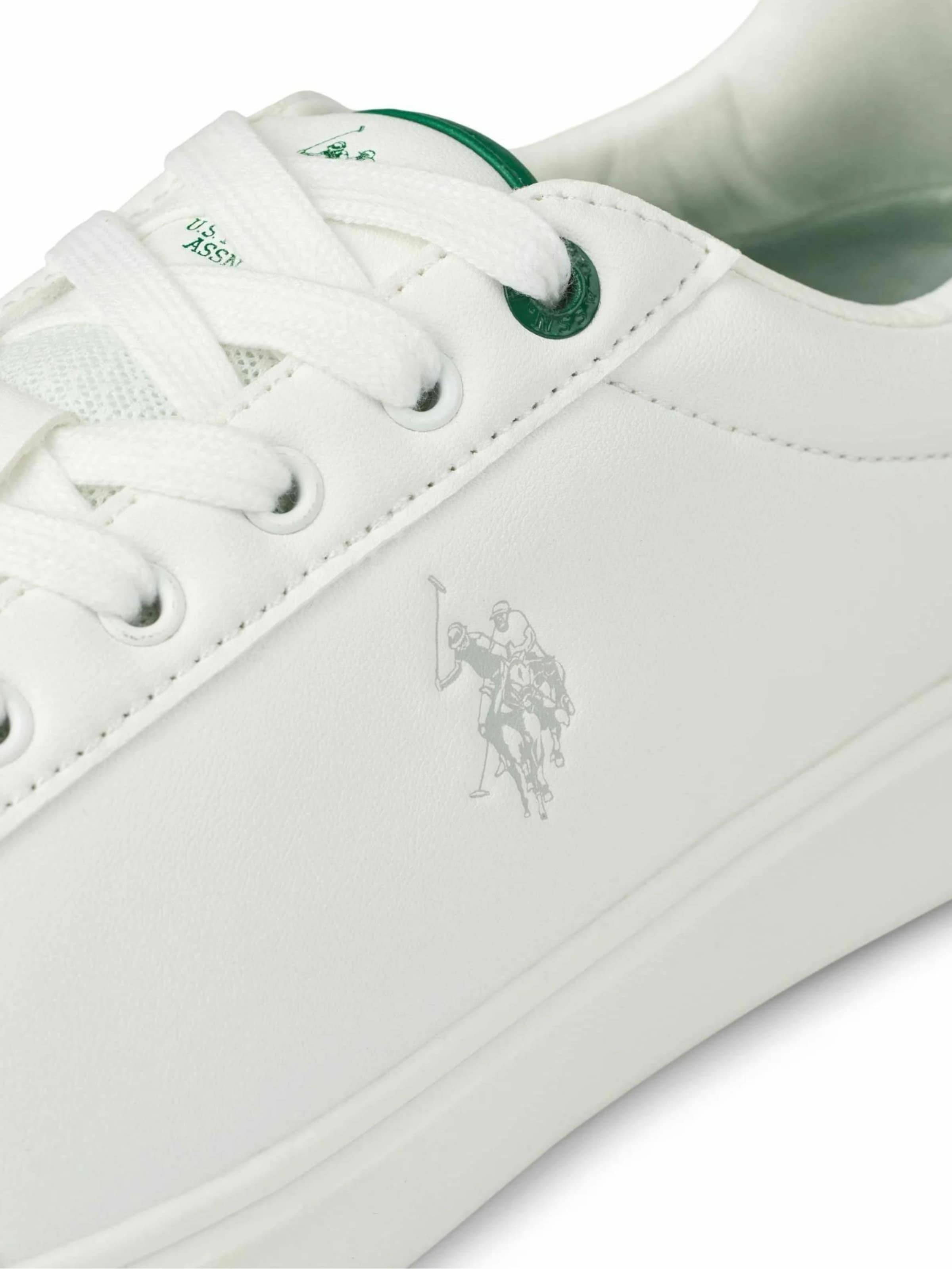 U.S. POLO ASSN. Snøresko ' UMByron ' i hvid