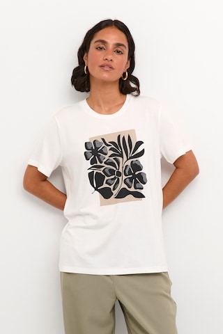 Kaffe Shirt 'Thora' in White: front