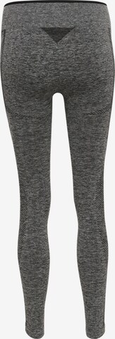 Skinny Pantalon de sport Hummel en gris