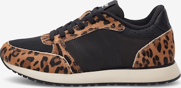 WODEN Sneaker 'Ronja Cowhair' in Braun: Vorderseite