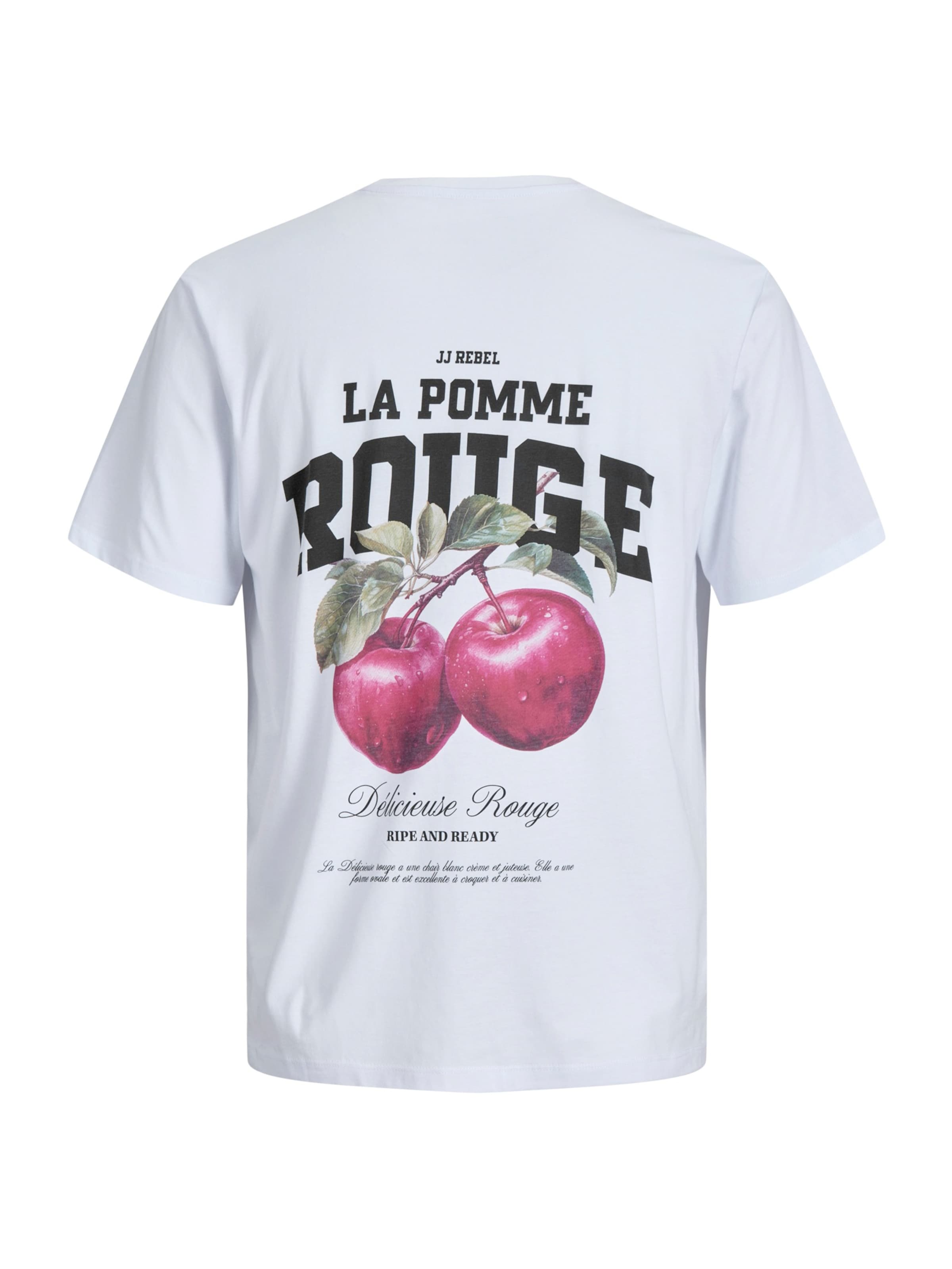 JJ Rebel Футболка 'JREBAARON' в Белый