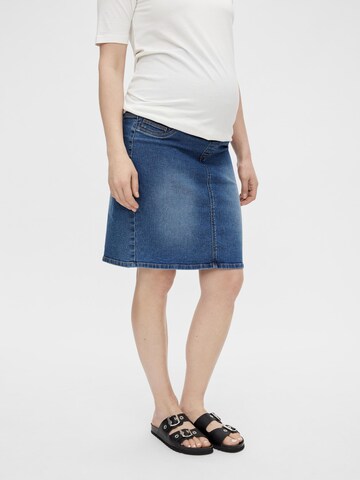 MAMALICIOUS Skirt 'Amy' in Blue: front