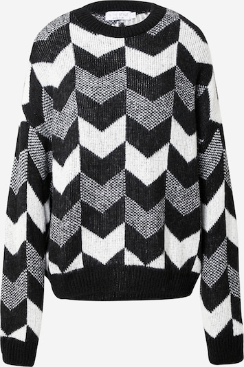 In The Style Sweater 'LORNA' in Black / White, Item view