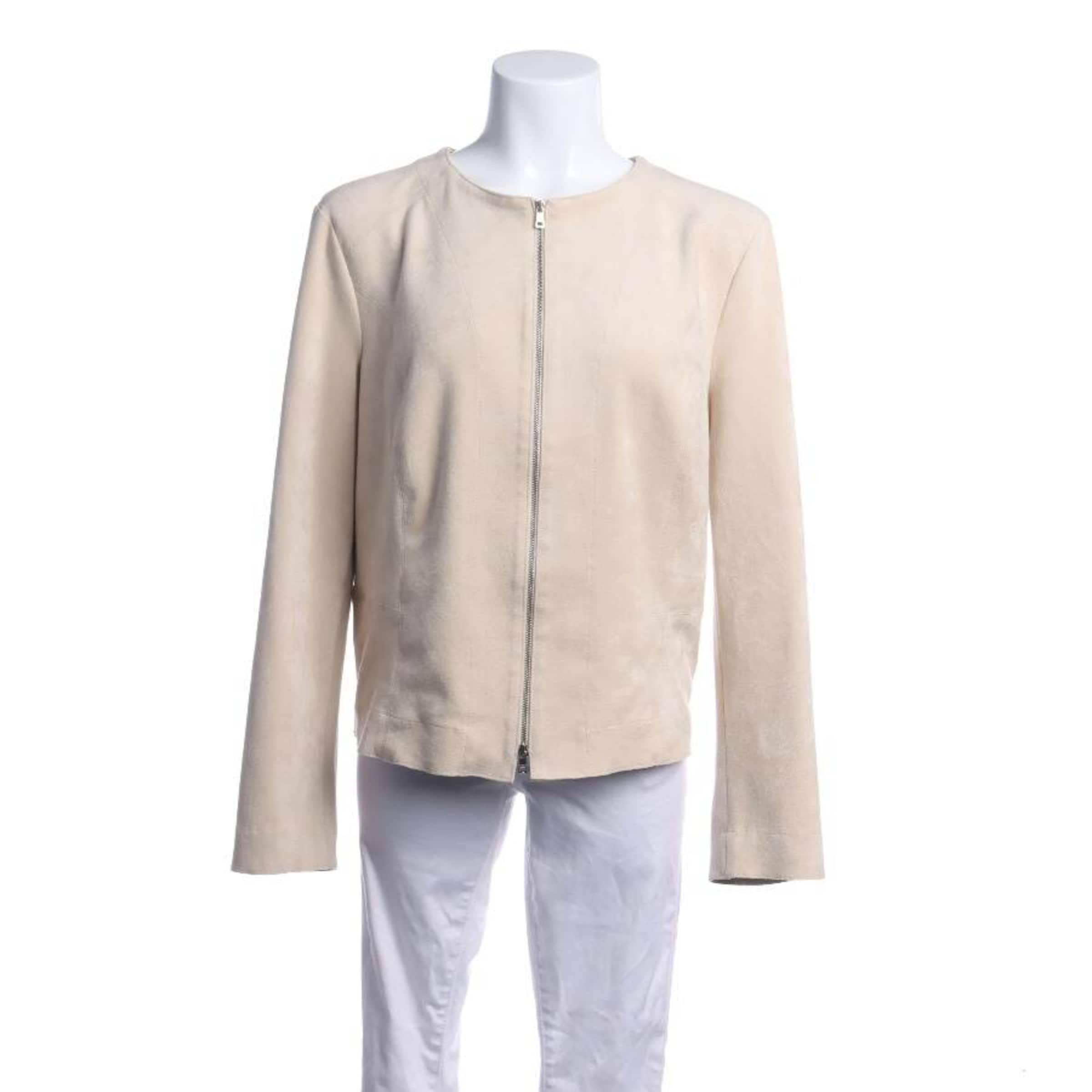 Marc Cain Jacket & Coat in M in White: front