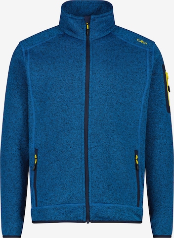 CMP Athletic Fleece Jacket in Blue: front