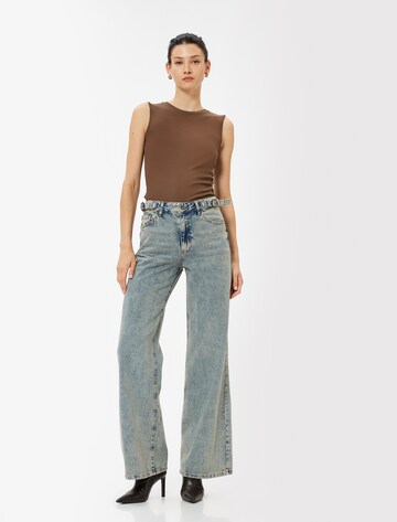 Koton Bootcut Jeans in Blauw
