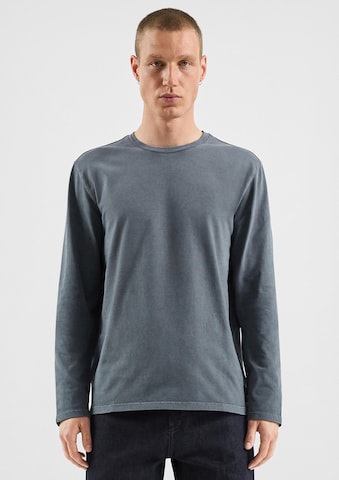 QS Shirt in Blauw: voorkant