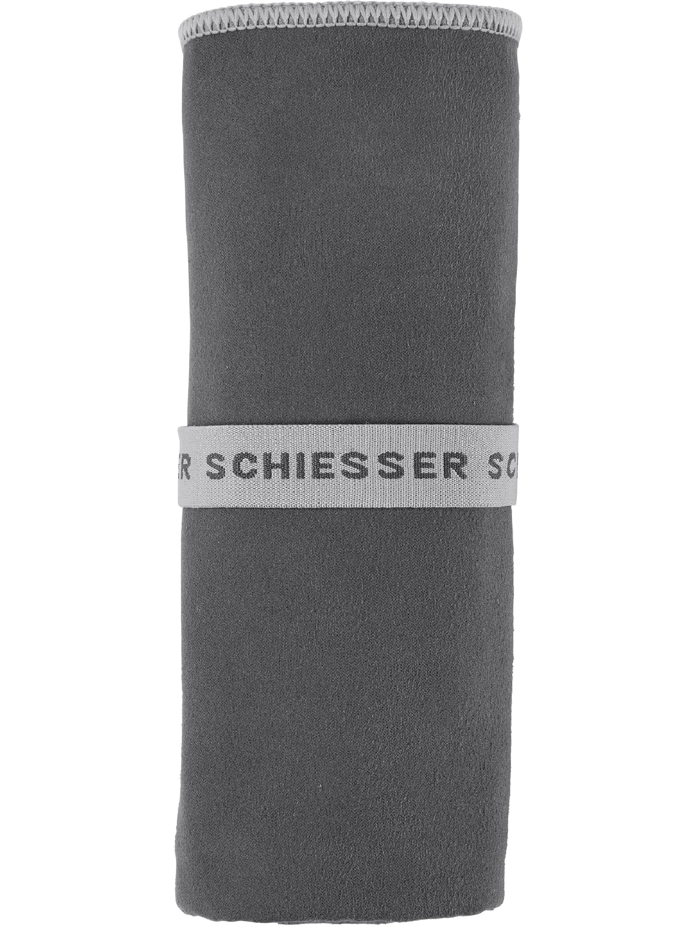 SCHIESSER Towel 'Sporthandtuch Mario' in Grey: front