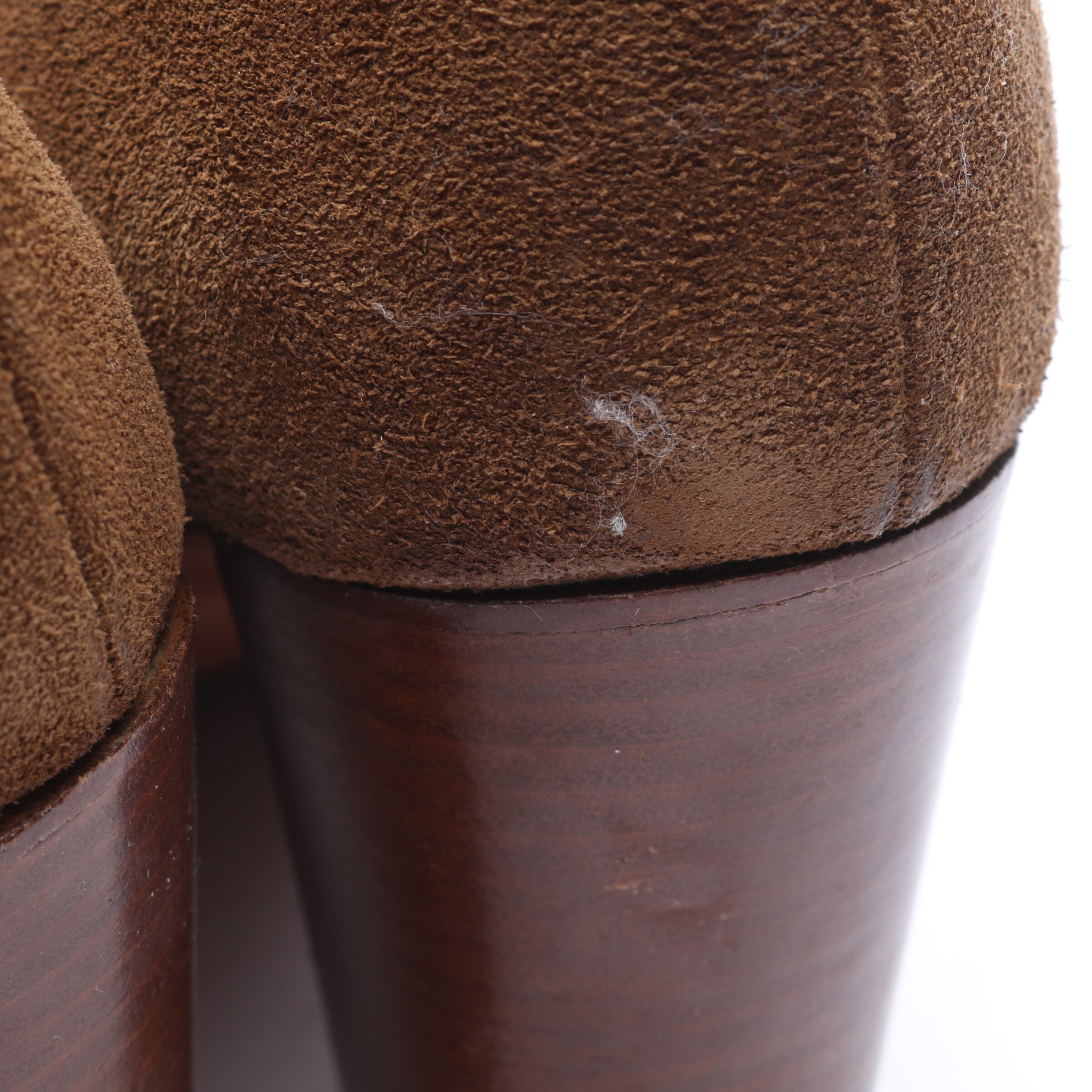 Closed Stiefeletten 37 in Braun