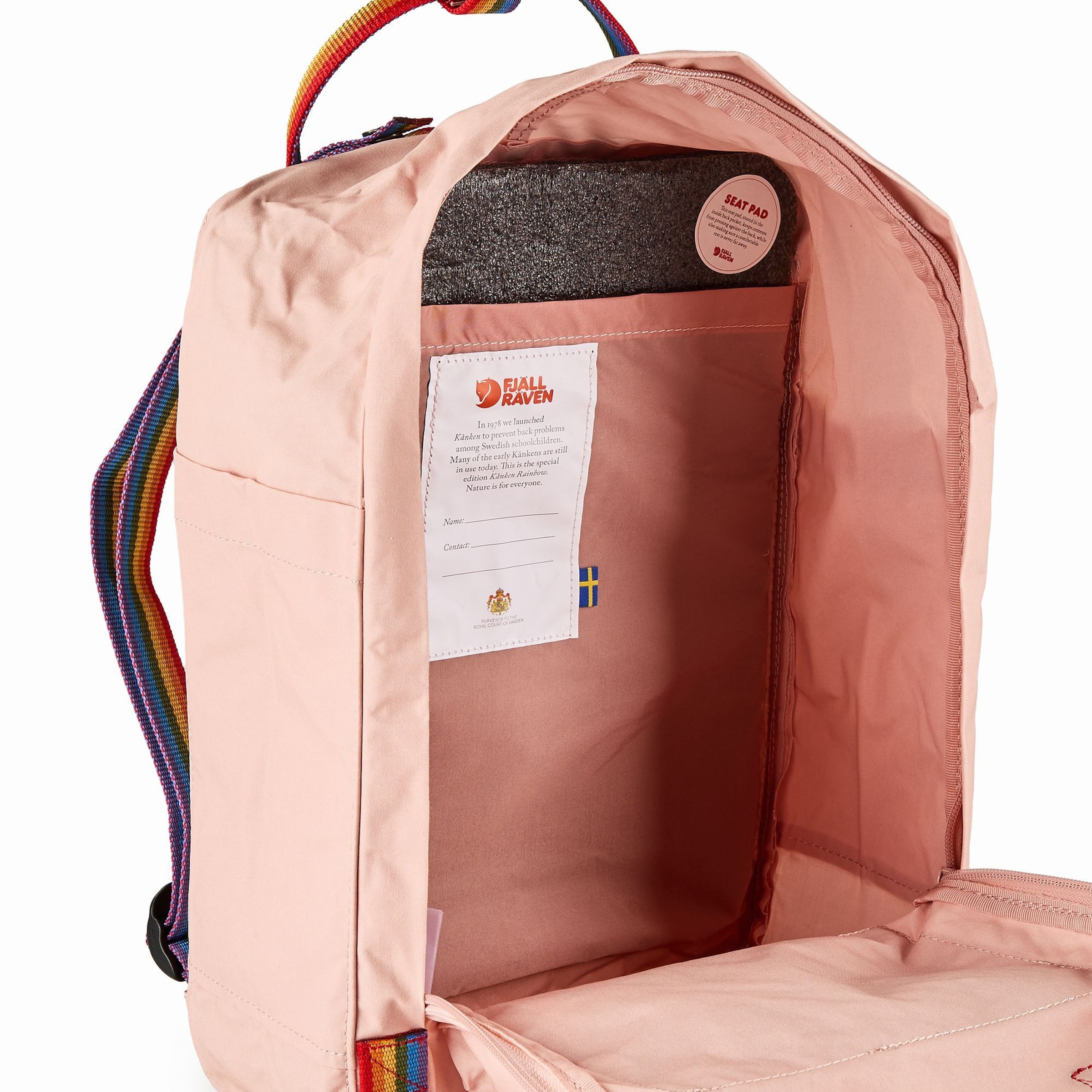 Fjällräven Sports backpack 'Kanken Rainbow' in Pink