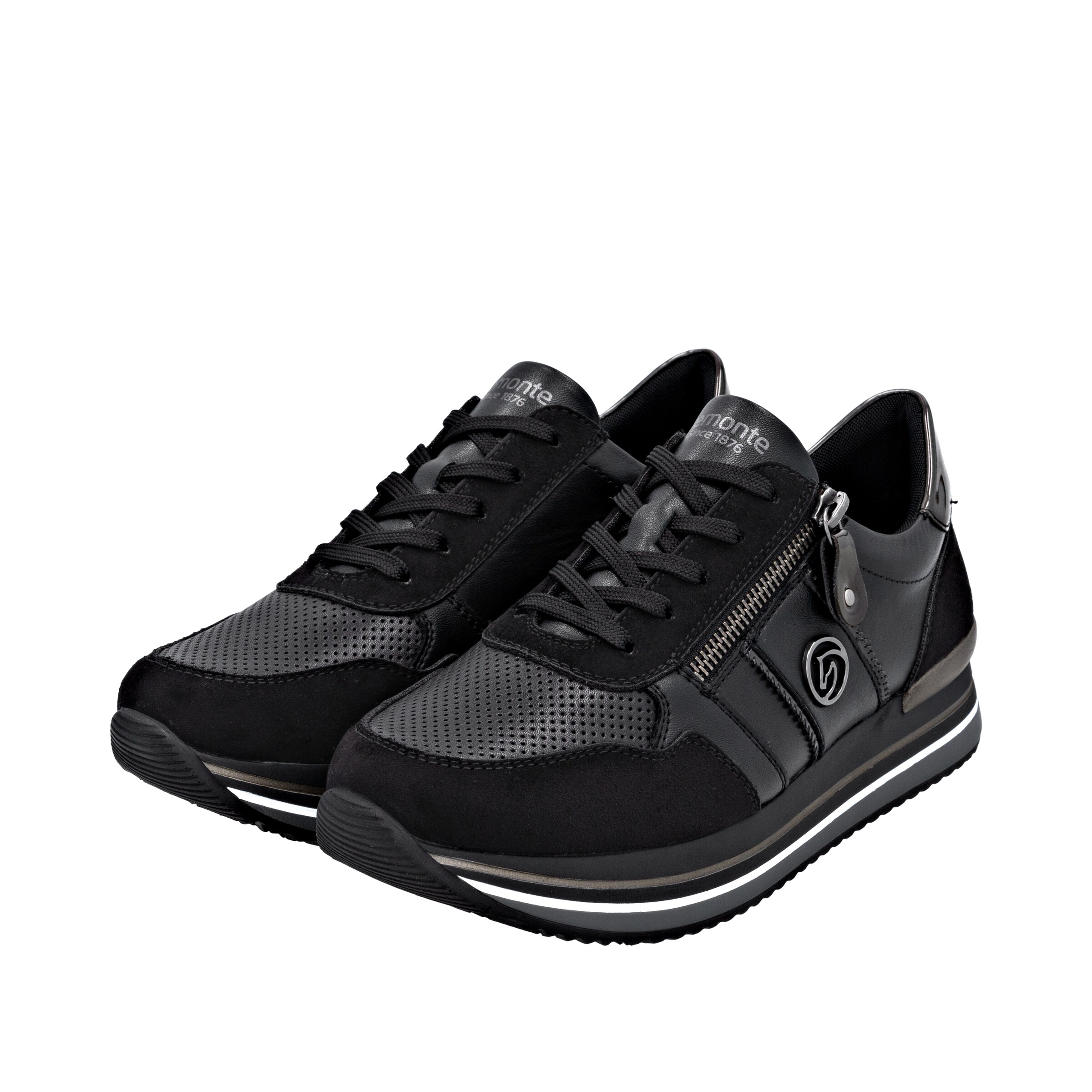 REMONTE Sneaker 'D1327' in Schwarz