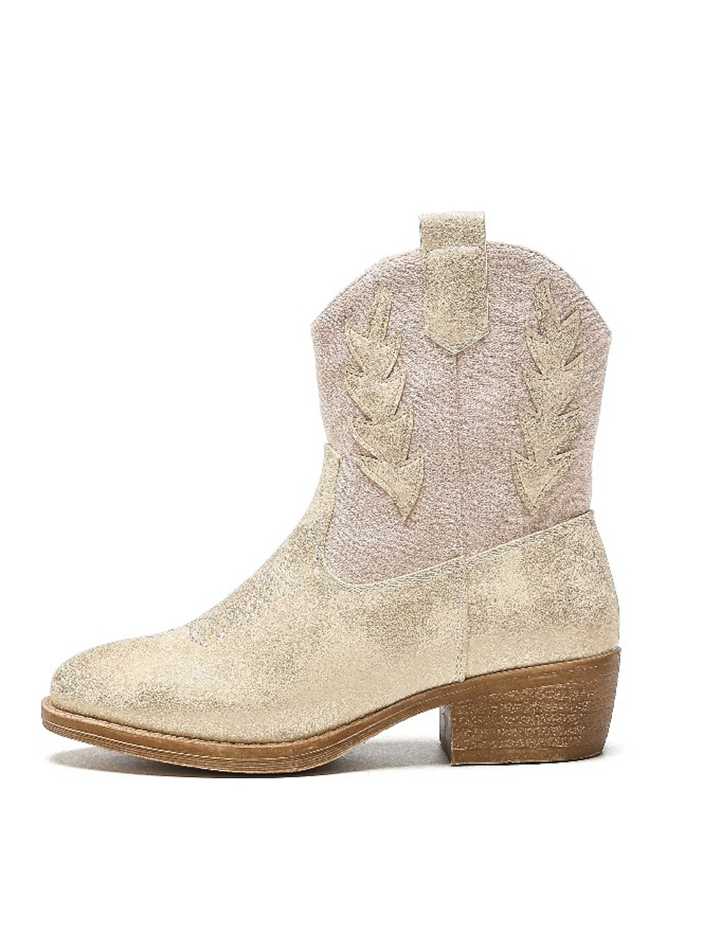 Bottes Smile Favorites en beige : devant