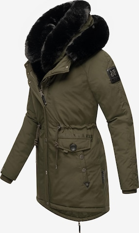 NAVAHOO Winter parka 'Sweety Deluxe' in Green