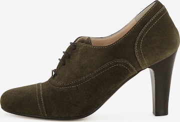 Escarpins 'MARIA' EVITA en vert : devant