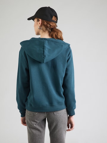 PIECES Zip-Up Hoodie 'PCCHILLI' in Blue