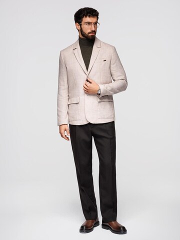 Ombre Regular fit Business-colbert in Beige