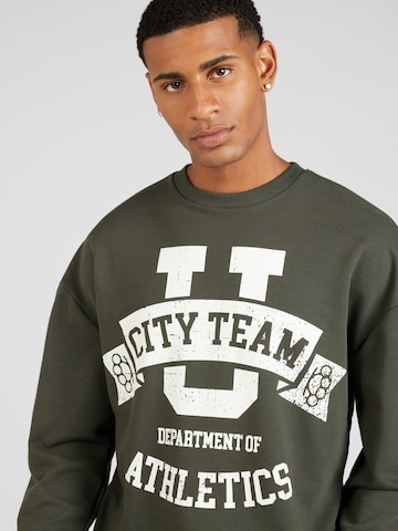 Sweat-shirt 'Rocco' ABOUT YOU en vert