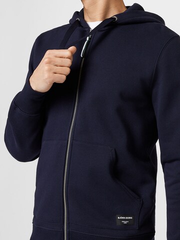 BJÖRN BORG Sportsweatjacke in Blau