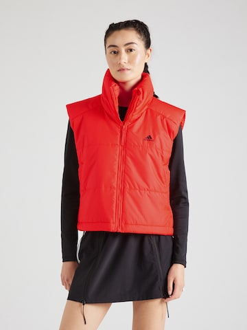 Gilet sportivo '3-Stripes Insulated' di ADIDAS SPORTSWEAR in rosso: frontale