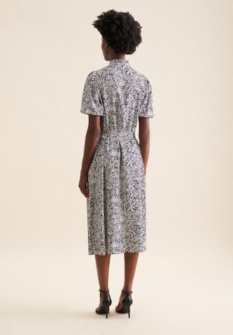 SEIDENSTICKER Jurk 'Schwarze Rose' in Blauw