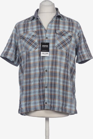 PIONEER Button Up Shirt in XL in Green: front