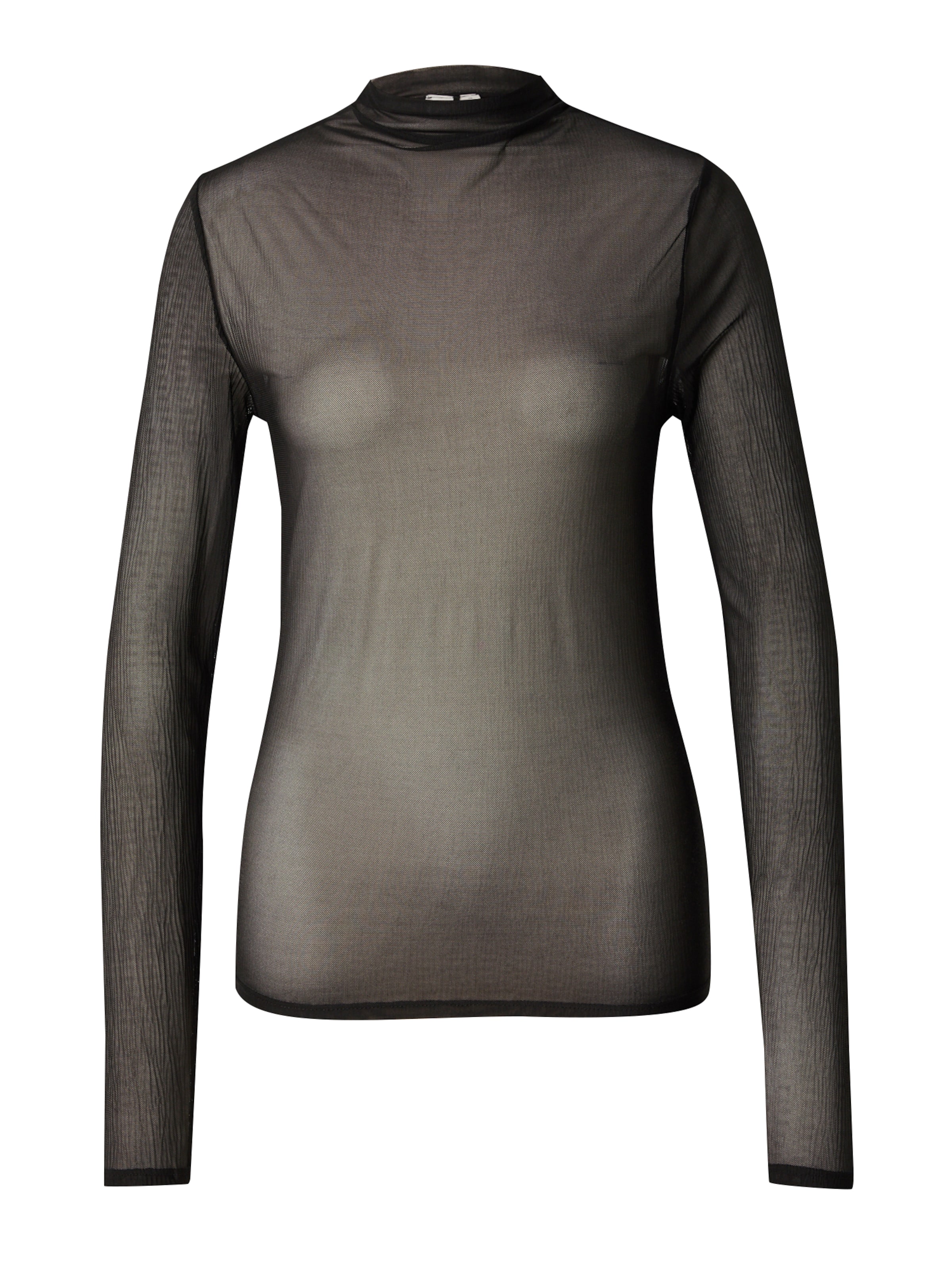 QS Shirt in Black: front