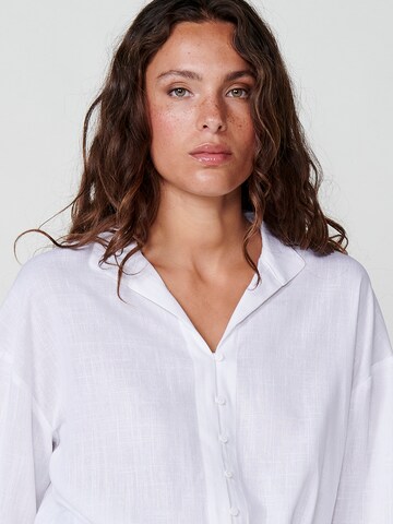 KOROSHI Bluse i hvid