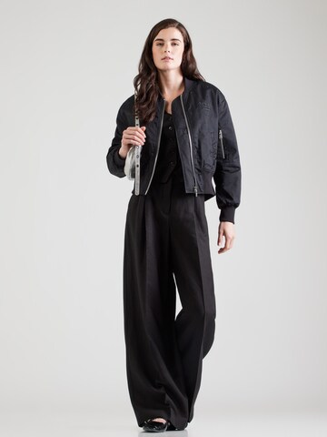 19V69 ITALIA Between-season jacket in Black