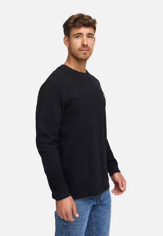 INDICODE JEANS Sweatshirt in Zwart