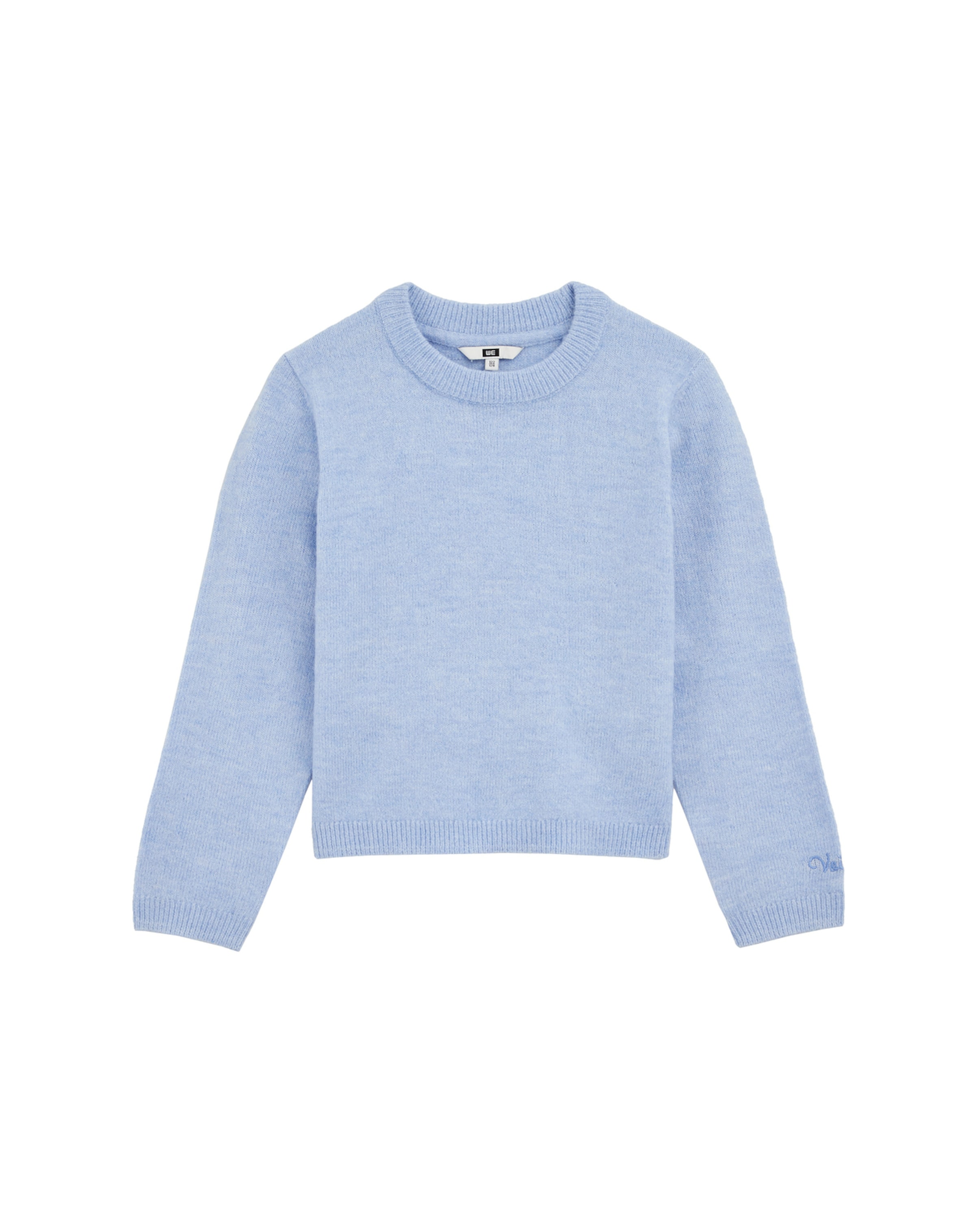WE Fashion Pullover em azul claro, Vista do artigo
