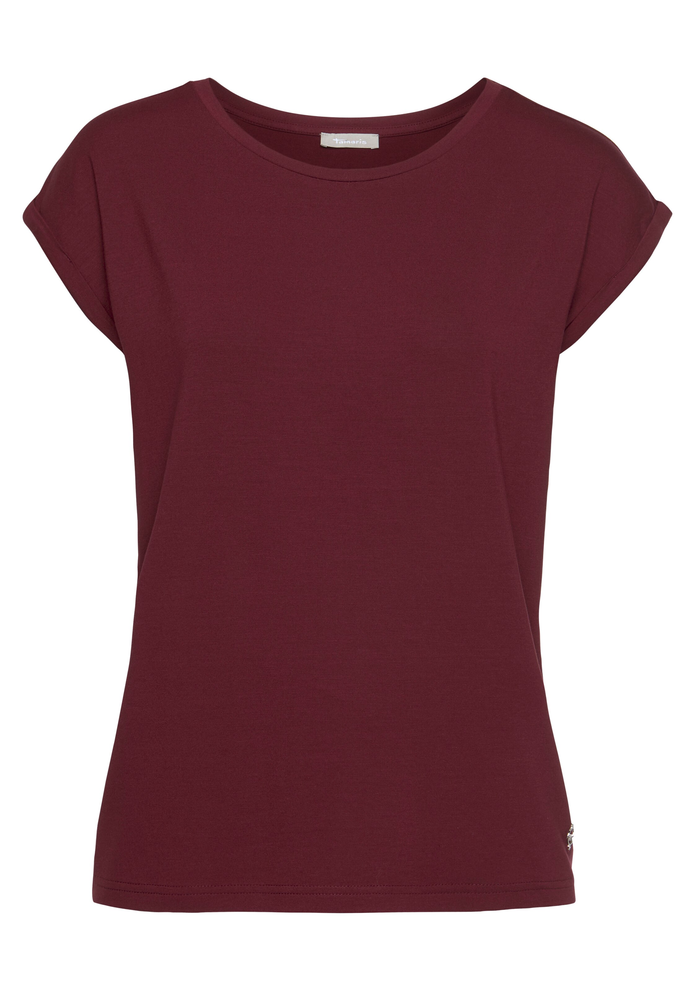 Tamaris T-Shirt in Rot: Vorderseite