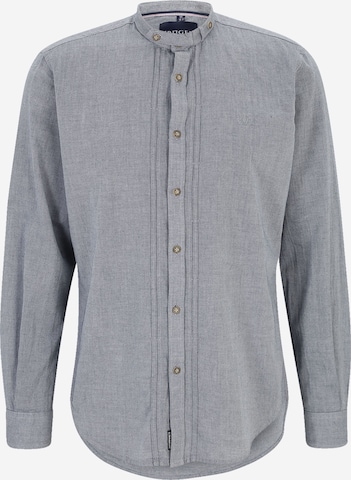 Coupe regular Chemise Krüger Buam en gris : devant