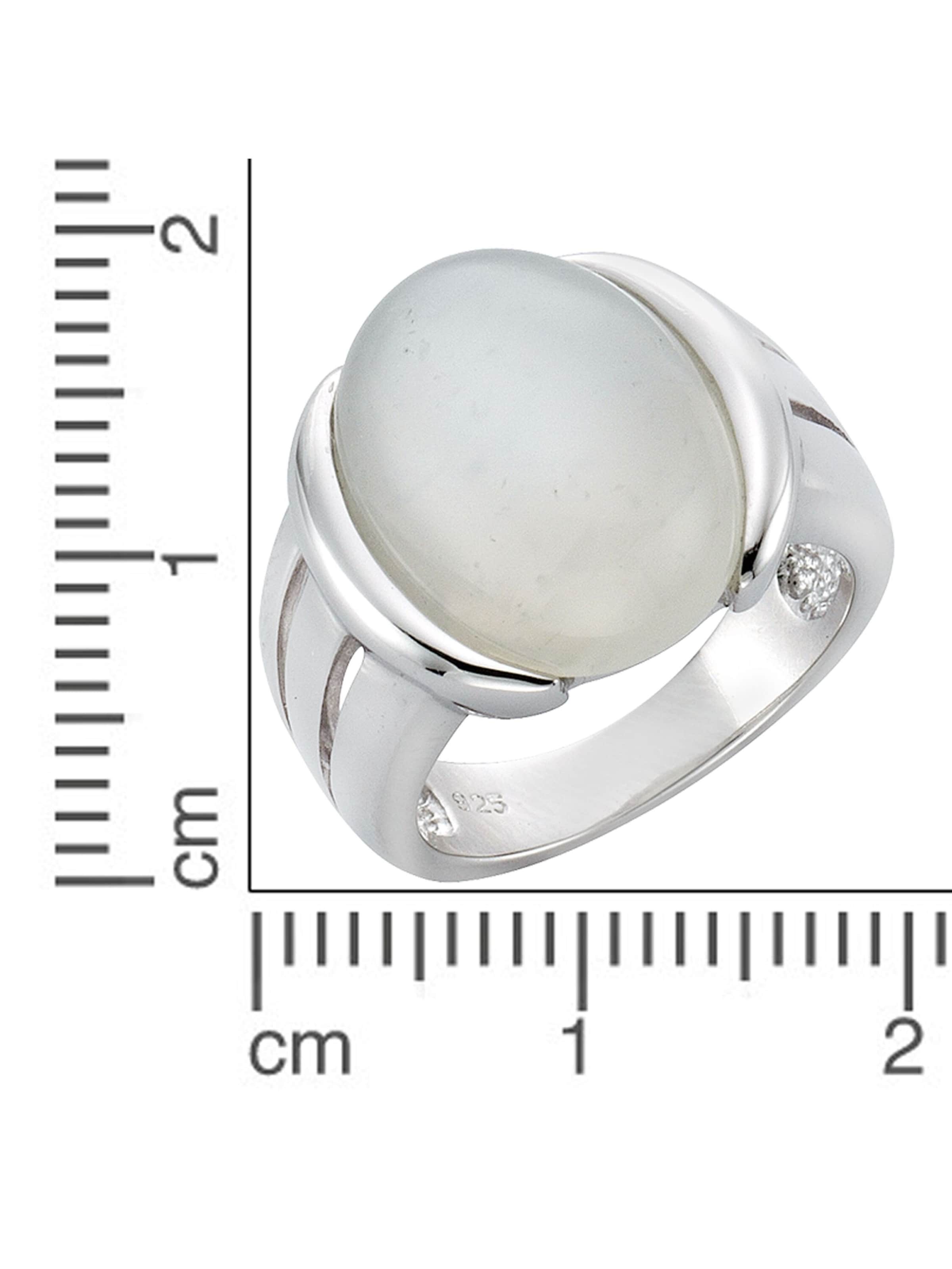 Bague Zeeme en argent : devant