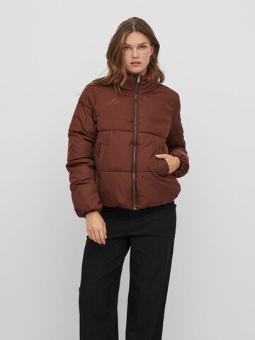 VILA Between-Season Jacket in Brown: front