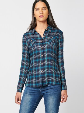 Camicia da donna di KOROSHI in blu