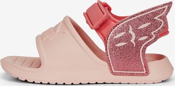 PUMA Beach & Pool Shoes 'Divecat v2 Injex' in Pink: front