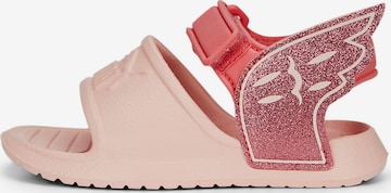 PUMA Beach & Pool Shoes 'Divecat' in Pink: front