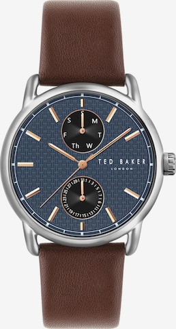 Ted Baker Analog Watch 'Oliiver Tb Timeless' in Brown: front