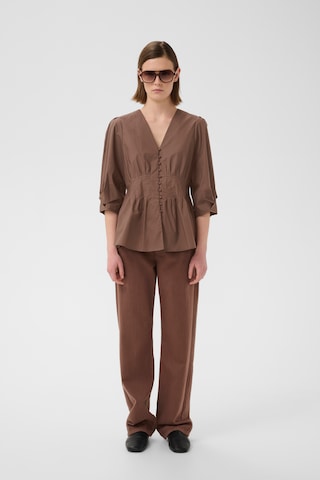 InWear - Blusa 'HAZE' en marrón