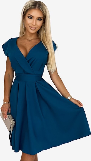 Numoco Abendkleid 'Midikleid Scarlett' in blau, Produktansicht