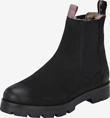 Crickit Chelsea boots ' VIVIANNE ' in Zwart: voorkant