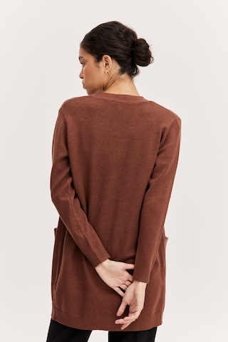 b.young Knit Cardigan 'NONINA' in Brown