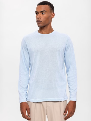 Pull-over Antioch en bleu : devant