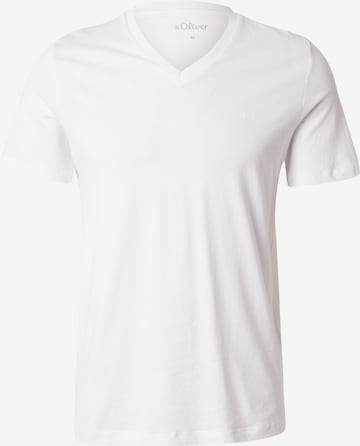 s.Oliver T-Shirt in Weiß: Vorderseite