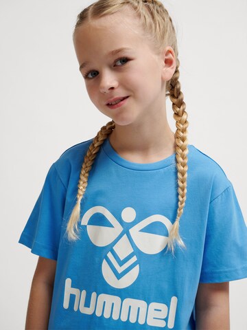 Hummel Funktionsshirt 'Tres' in Blau