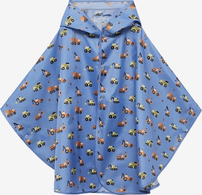 MANGO KIDS Prijelazna jakna u golublje plava / žuta / narančasta / crna, Pregled proizvoda