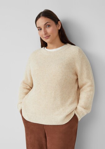 Pull-over s.Oliver en beige : devant