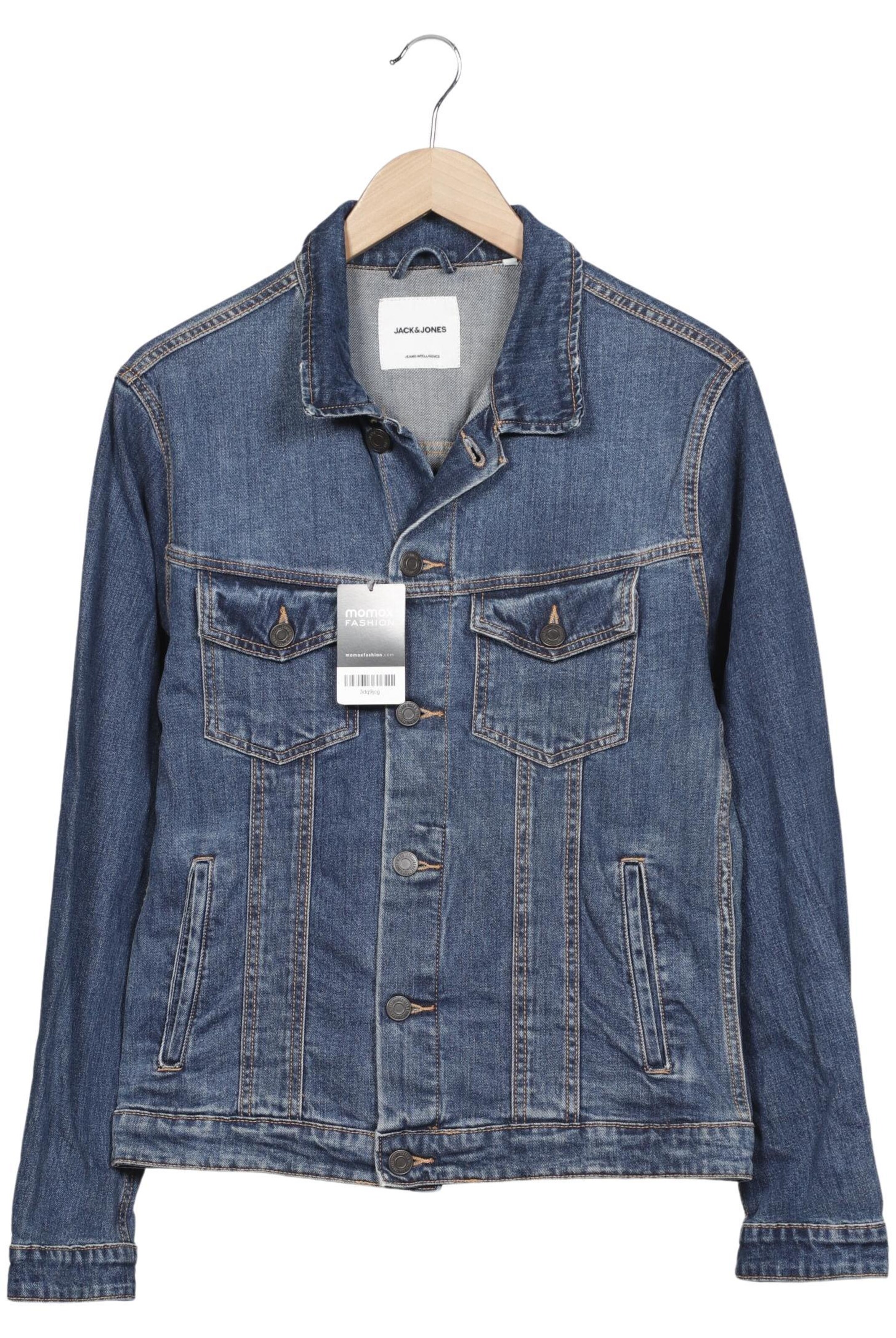 JACK & JONES Jacket & Coat in M in Blue: front