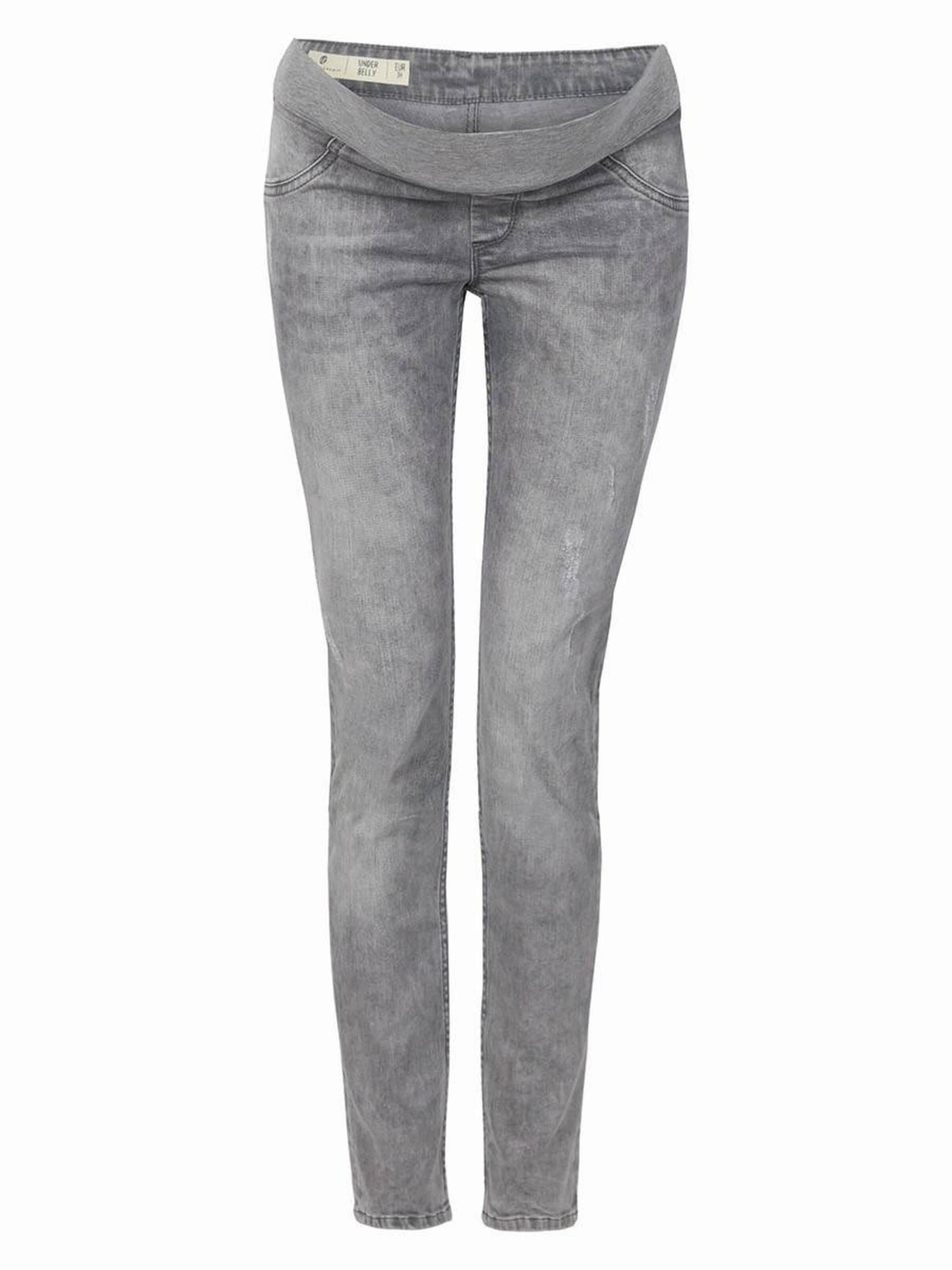 BELLYBUTTON Skinny Jeans 'Umstandsjeans grau'‌‌‌‌‌‌‌‌ in Grau: Vorderseite